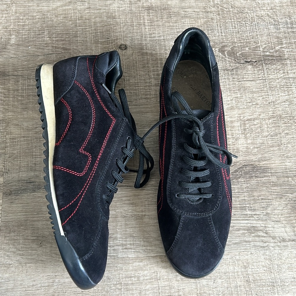 Salvatore Ferragamo suede sneakers